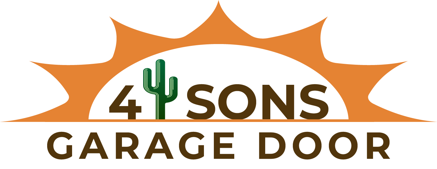 4 Sons Garage Door Service Logo